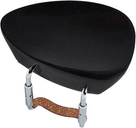 ELS CR-HI-E violin chinrest 'Hill'-model, ebony