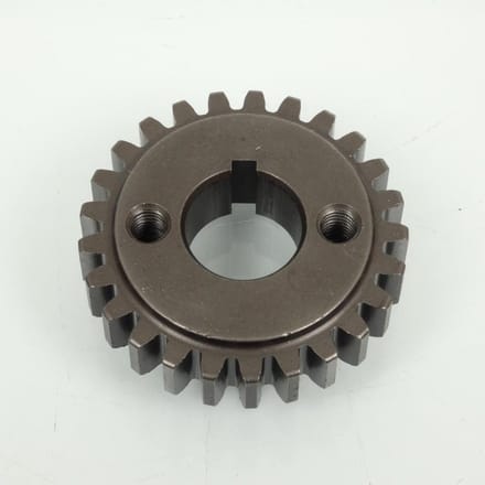 Pignon bout vilebrequin EVOK pour auto Piaggio 50 Ape 2009 à 2017 25 dents Neuf