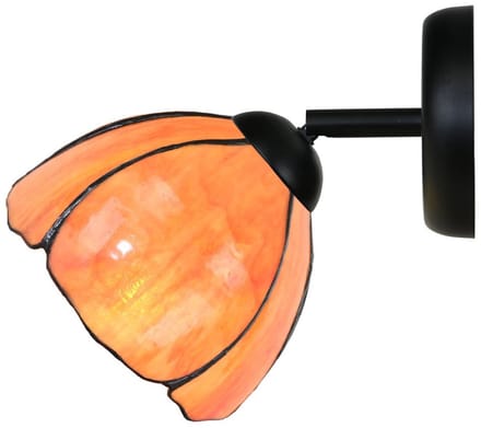 Tiffany Spot zwart met Tulipa - Art Deco Trade