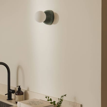 Globen Lighting Torrano Wand-/ Plafondlamp 13 Donker Groen Marmer