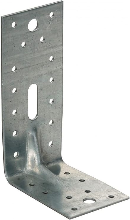 Verstevigd Hoekprofiel - Stalen Versterking - Dakconstructie Versterken - Centrale Versteviging - 150 x 90 mm - Grijs