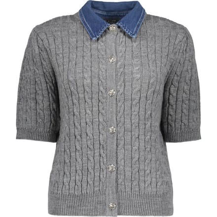 Geisha Pullover grey melange