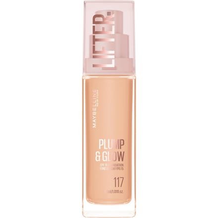 Maybelline New York Lifter Lifter Plump & Glow Foundation (Various Shades) - 117