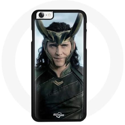 Coque pour Iphone 5 - Maniacase - Loki Thor Ragnarok - Souple - Noir - Mixte