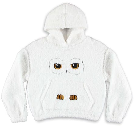 Harry Potter - Hedwig Teddy Hoodie/trui - M - Wit
