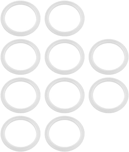 BRENZOOS- O-ring 10 Stuks - Afdichtingsring - Siliconen - Badstop - Universele Pakkingen - Binnendiameter 34 mm - Afdichtring
