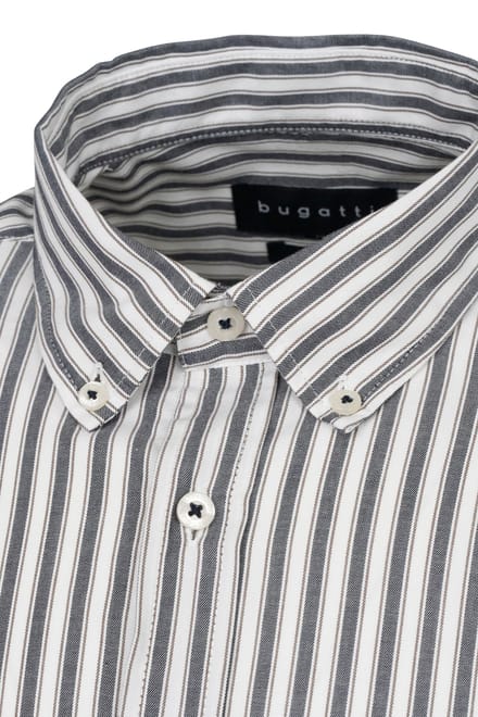 Bugatti Herren Shirt met streepjesprint