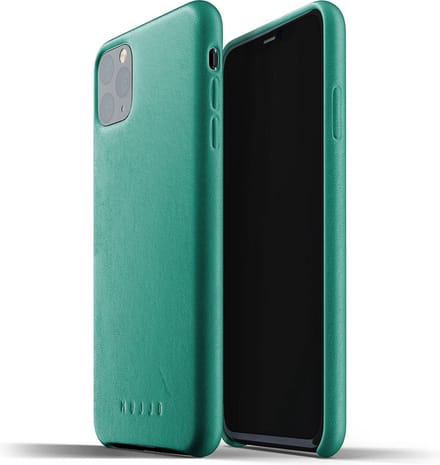 Mujjo - Full Leather Case iPhone 11 Pro Max | alpine green