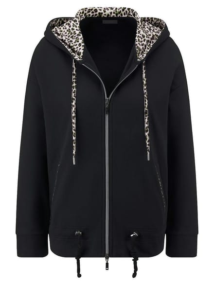 Sweatshirt Van Peter Hahn zwart