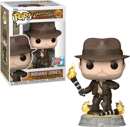 Funko POP! Indiana Jones (with Snakes) 1401 - NYCC 2023 Exclusive LE