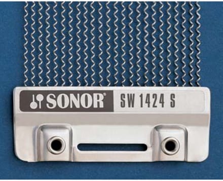 Sonor SW1424S Snarenmat 14", edelstaal, 24 spiralen - Snare drum wire