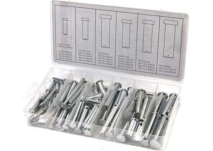 HBM 60 Delige Borgpennen Assortiment