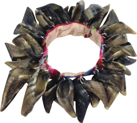 Terré Rasselarmband, Lamaklauen, 10cm - Shaker