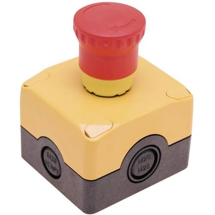 Pizzato Elettrica ES AC31003 Noodstopschakelaar In behuizing 250 V/AC 6 A 1x NC IP67 1 set(s)