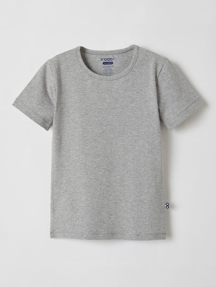 Woody - Jongens T-Shirt - Grijs - 12 jaar