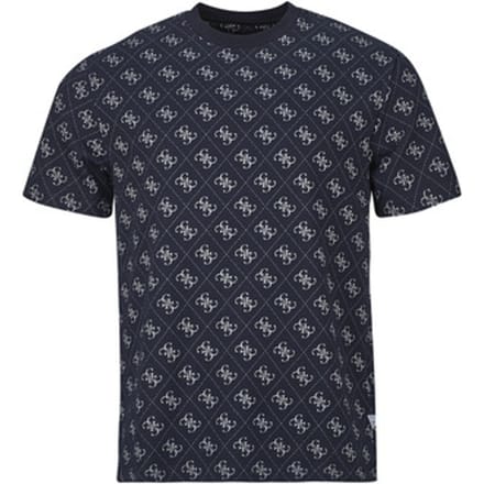 Guess  T-shirt Korte Mouw CN SS JACQUARD 4G KNIT TOP