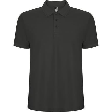 Roly Heren Pegaso Premium Effen Polo Shirt (Donker lood)