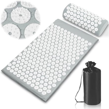 Spijkermat met Kussen - Shakti Mat - Accupressuur - Triggerpoint Massage en Ontspanning - Yoga Ontspanning