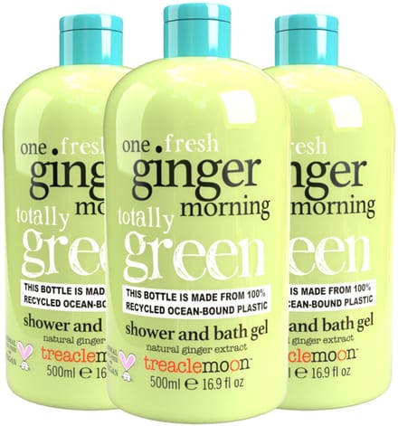 Treaclemoon Bad en Douchegel One Ginger Morning - 3x500 ml - Voordeelverpakking