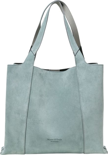 Marc O'Polo Tany Shopper Deep Lake Green Blauwgrijs