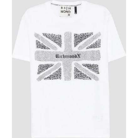 t-shirt met witte man print