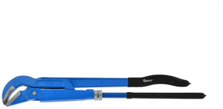 GEKO Zweedse pijptang - smal profiel - 45° kop - robuust chroom-vanadium - 1,5" capaciteit