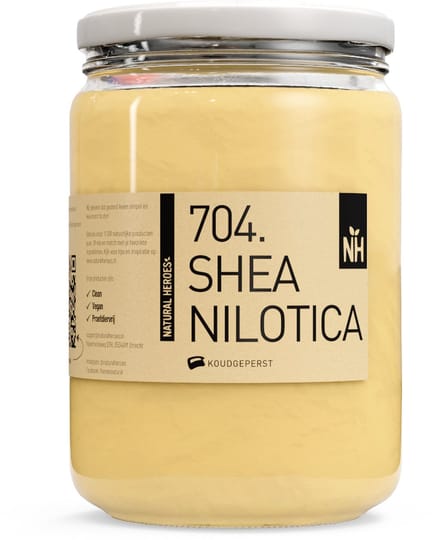 Natural Heroes - Shea Nilotica - Zachte Shea Butter (Koudgeperst) 500 ml