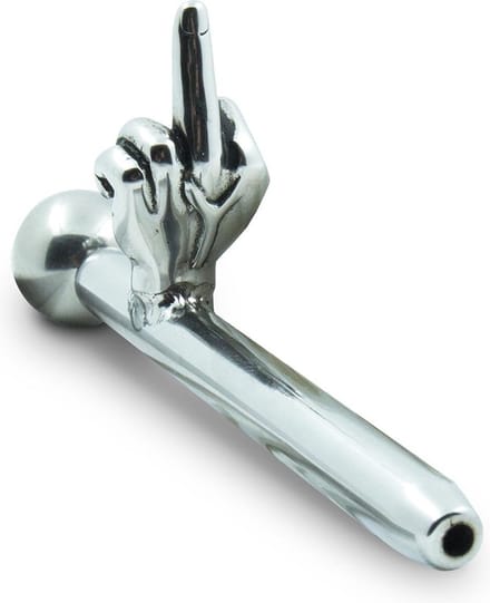 Mr Cock - Extreme Line - Fucking Deep - Penisplug - RVS - Zilver - 9.5cm