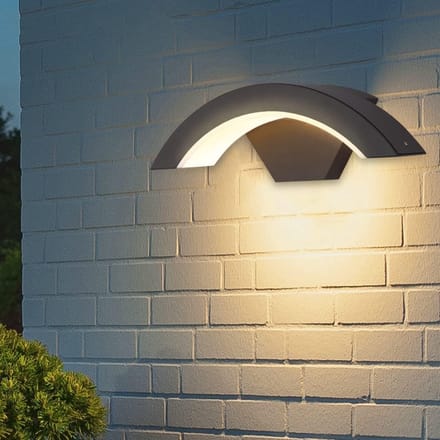 Wandlamp - 29cm - Medium - 24W - LED - IP54 - 3000K - Metalen
