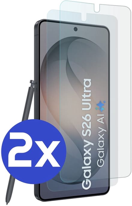 Premium Screenprotector Geschikt Voor Samsung S26 ULTRA - Gehard Glas - 2 Stuks