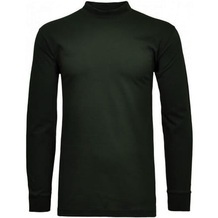 Ragman Long Sleeve Turtle T-Shirt Single Jersey Quality Donker Groen / male