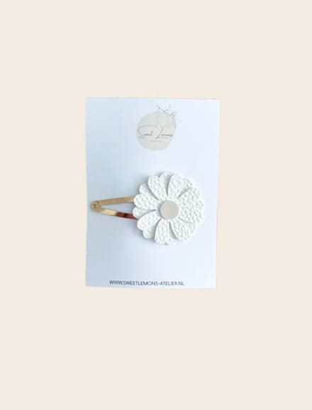 Madelief Beige - Klikklak Haarspeldjes - Meisjes Haarspeldjes