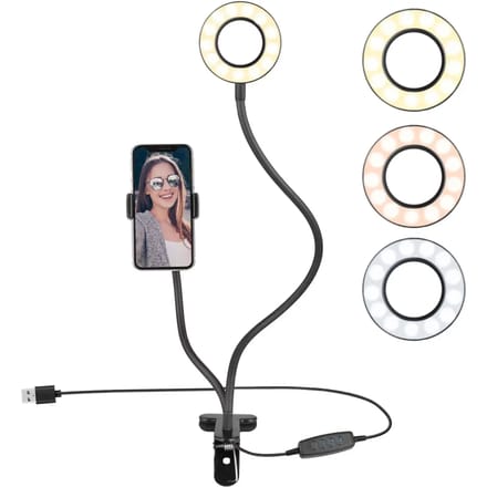 Selfie-statief met lamp Platyne