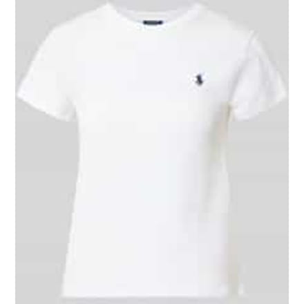 Regular fit t-shirt van puur katoen