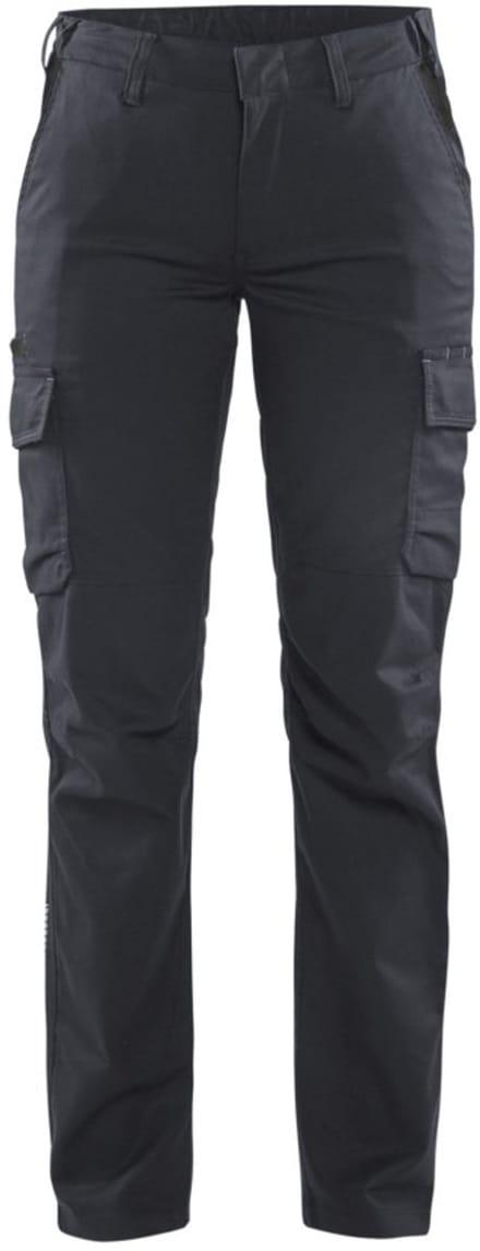Blaklader Dames industrie werkbroek stretch 7144-1832 - Medium Grijs/Zwart - C48