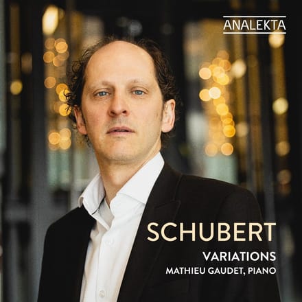 Mathieu Gaudet - Schubert: Variations (CD)