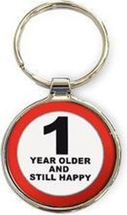 Miko - Sleutelhanger - 1 Year older - Rond