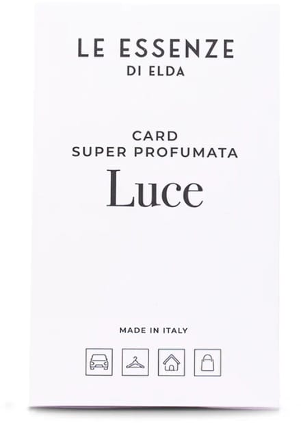 Wasparfum Geurkaart - Le Essenze di Elda - LUCE
