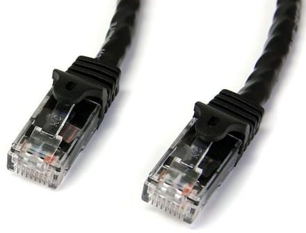 StarTech CAT6 ethernet netwerkkabel snagless 1m - zwart