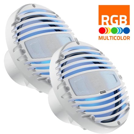 HMX 6.5-LD-TW - 6.5" Marine high performance coax speakers wit RGB LED, set van 2