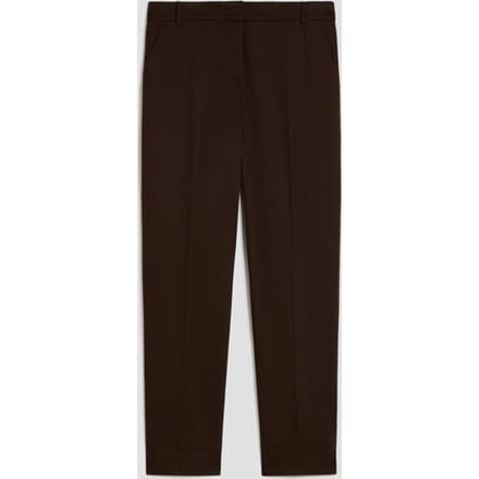 Satijn vrouw chocolade broek