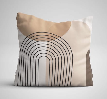 Asir - Set kussenhoezen (3 stuks) - Veelkleurig - 50% katoen / 50% polyester - 43 x 43 cm
