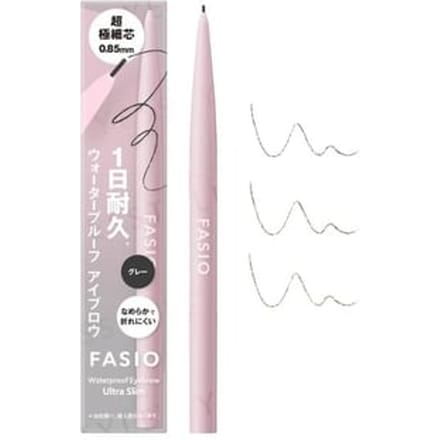 Kose - Fasio Waterproof Eyebrow Ultra Slim 01 Gray