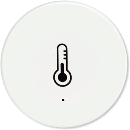 ZigBee temperatuur-vochtigheidssensor met alarmfunctie APP-controle binnentemperatuurvochtigheid wit