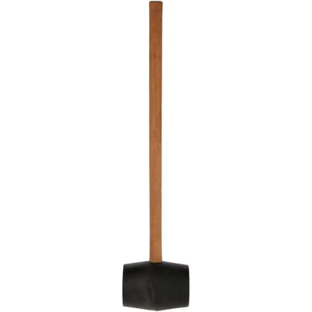Rubberen hamer met houten handvat Kerbl