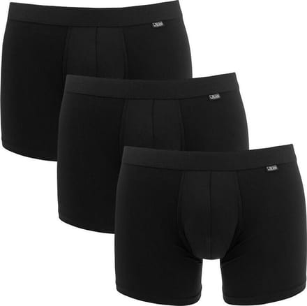 JBS heren 3P microfiber boxers zwart