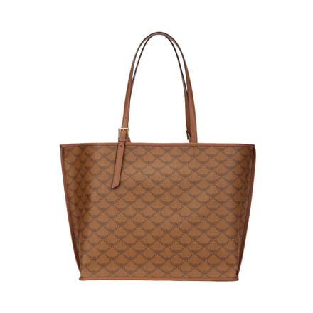 MCM Himmel Sac cabas Classic Logo Feuille de Laurier Cuir synthétique Sacs cabas pour femme Cognac MWPESAC03CO001 Basic Set (Bag+Dust Bag) brown