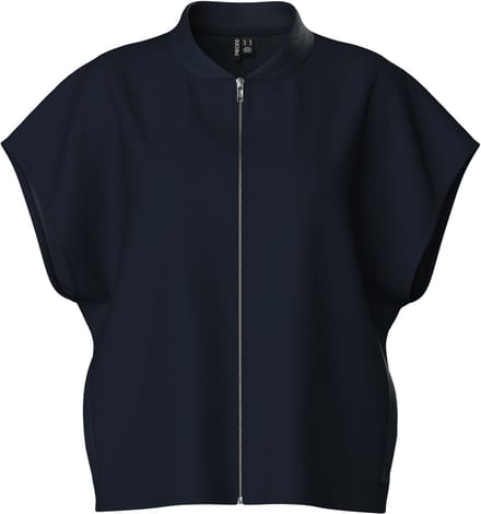 PIECES - PCCHILLI SL ZIP SWEAT VEST NOOS CP BC - Meisjes - Vesten