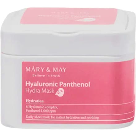 Mary&May - Hyaluronic Panthenol Hydra Mask 2023 Version - 30 sheets