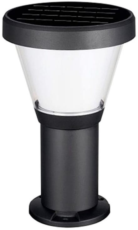 Iplux - Oslo - Solar Tuinverlichting - Warm wit - Staande lamp 38cm